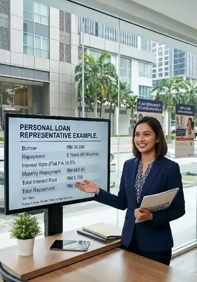 loan representative example